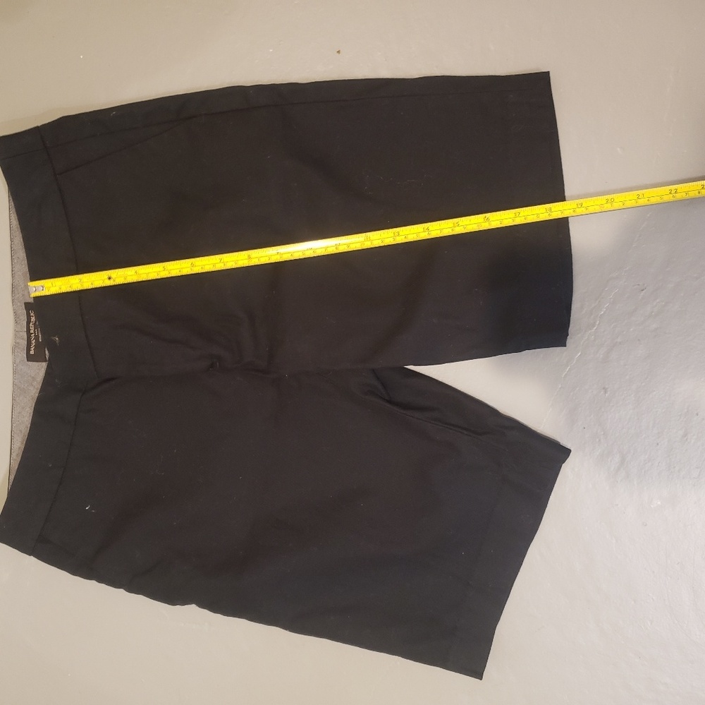 Banana Republic Black Shorts Hampton Fit Size 6